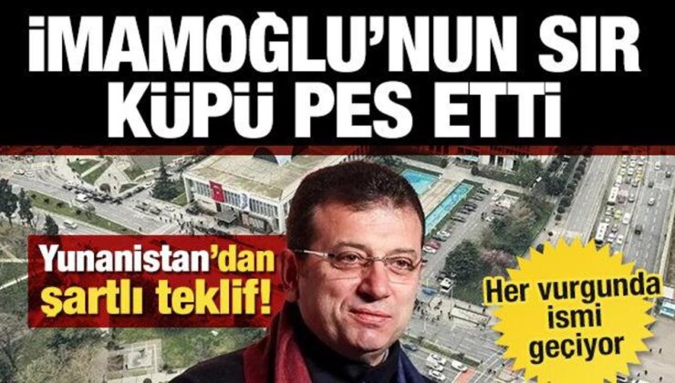 Yunanistan’a firar etmişti! İmamoğlu’nun adamı pes etti: Tutuklamazsanız itirafçı olurum