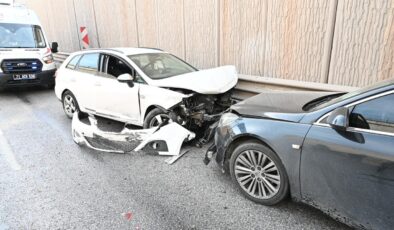 Zincirleme kazada 4 kişi yaralandı!