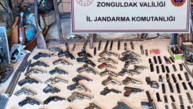 Zonguldak’ta silah kaçakçılığı operasyonunda 2 tutuklama