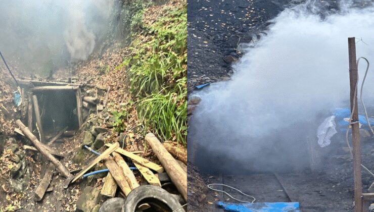 Zonguldak’taki kaçak maden ocakları imha edildi