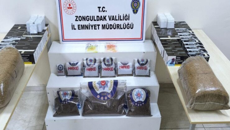 Zonguldak'ta uyuşturucu operasyonu: 8 gözaltı