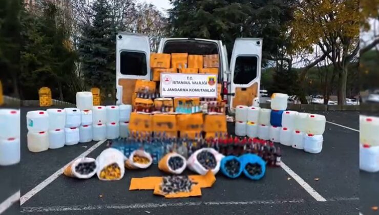 17 İlde sahte ve kaçak içki operasyonu: 66 şüpheliye adli işlem