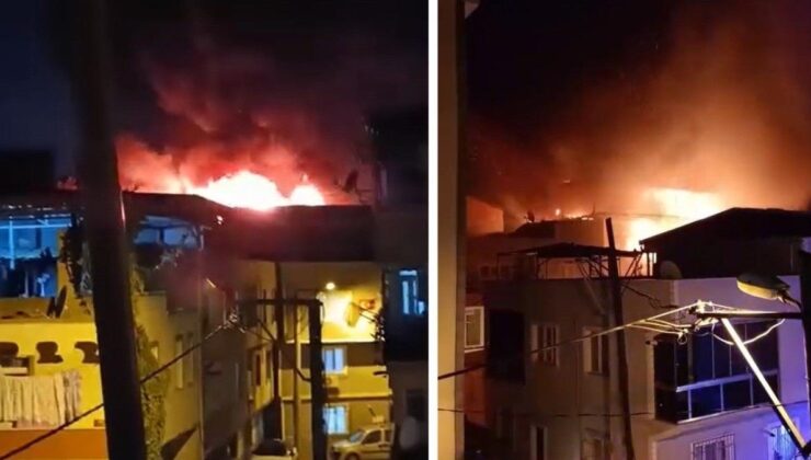 3 katlı binada yangın! Bitişiğindeki 4 katlı binaya sıçradı