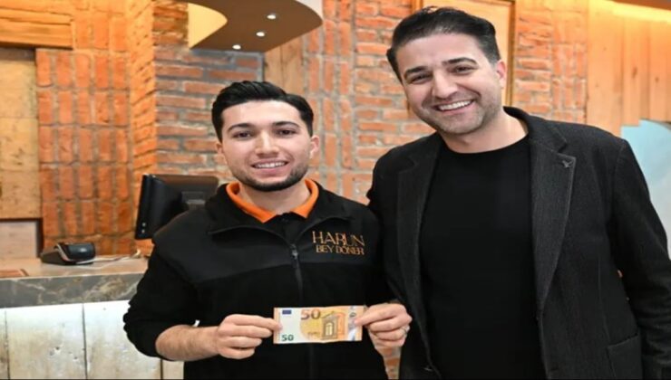 50 Euro bahşiş veren turist ertesi gün geri istedi