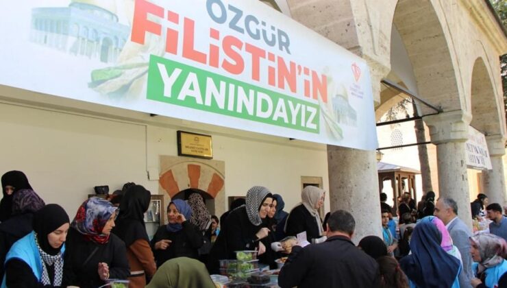 81 ilde kurulan hayır çarşılarından Gazze için 192 milyon lira destek