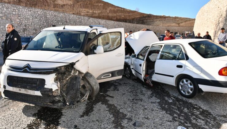 Adıyaman’da zincirleme kaza