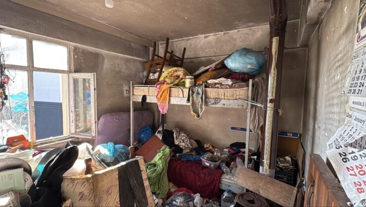 Akılalmaz görüntü! Eve giren ekipler şoke oldu