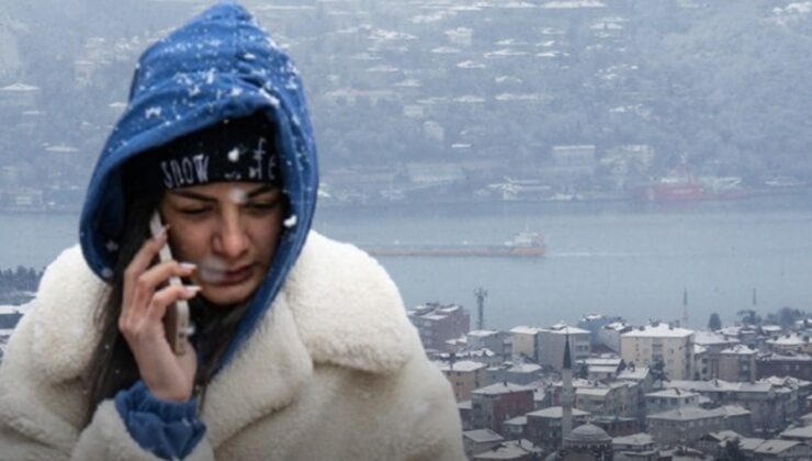 AKOM İstanbul'da kar için ilk kez tarih verdi