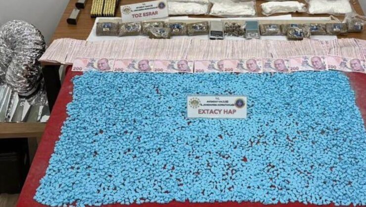 Aksaray’da uyuşturucu operasyonu: 2 tutuklama, 304 bin lira ele geçirildi