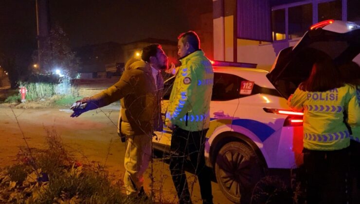 Alkollü çıkan sürücü, direnen ise arkadaşı çıktı!