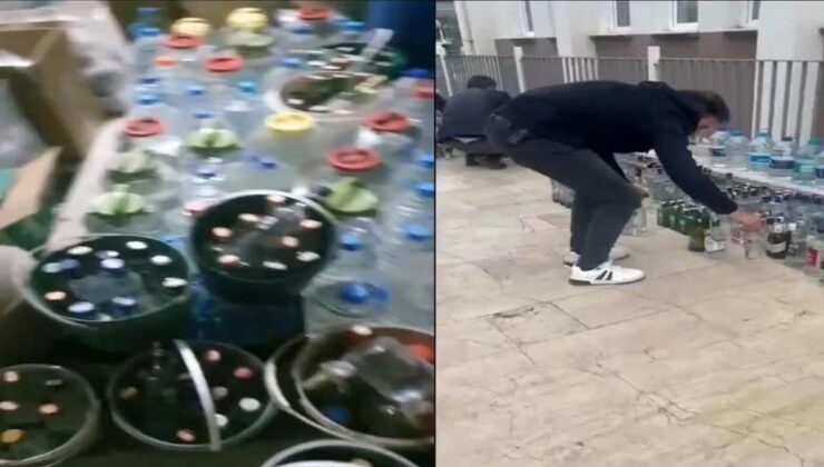 Amasya’da kaçak ve sahte alkol operasyonunda 2 kişi tutuklandı