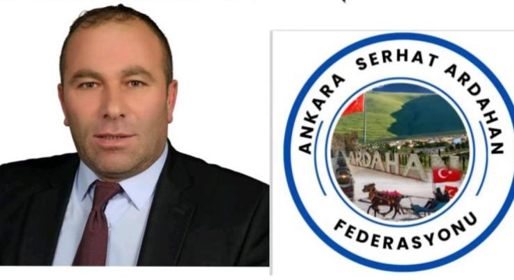 ANKARA SERHAT ARDAHAN FEDERASYONU BAŞKANLIĞI;TEŞEKKÜR MESAJI