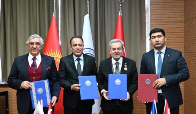 Ankara Üniversitesi, Kırgızistan’da iki üniversiteyle işbirliği protokolü imzaladı