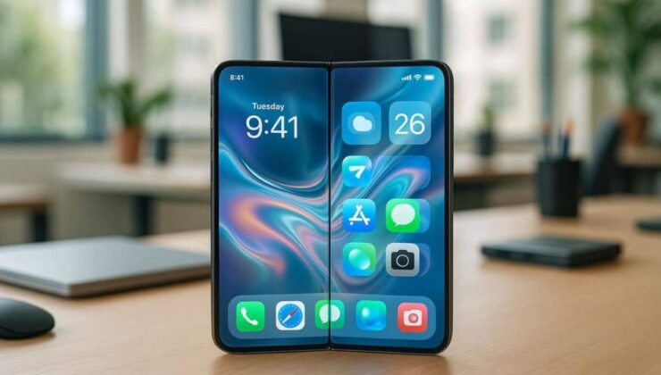 Apple’ın katlanabilir iPhone’u sızdı!