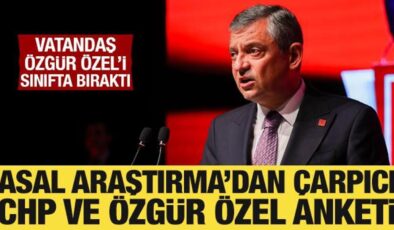 Asal Araştırma’dan çarpıcı CHP ve Özgür Özel anketi!