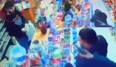 Babasıyla tartıştı, oğlunu boynundan vurdu! Kan donduran anlar kamerada