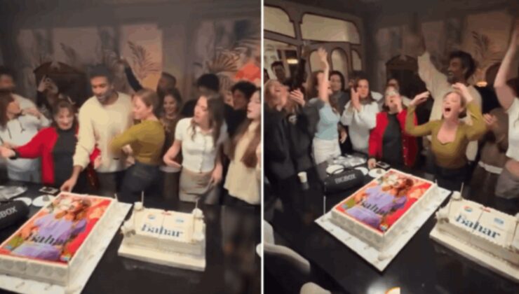 Bahar dizisinden partili final! Demet Evgar'ın dansı çok konuşuldu