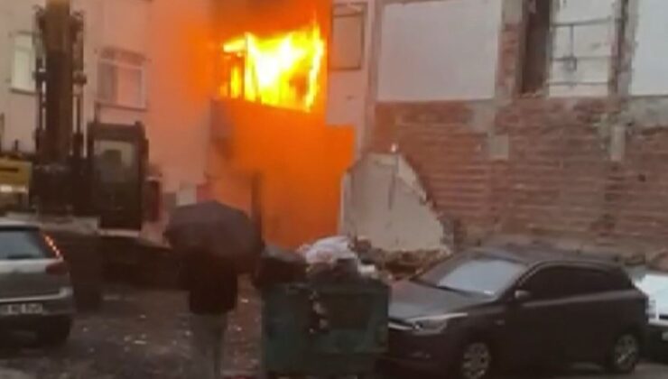 Bahçelievler'deki yangın korkuttu: İki kişi gözaltında