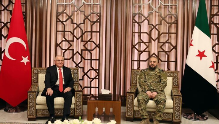 Bakan Güler, Suriye Savunma Bakanı ile görüştü