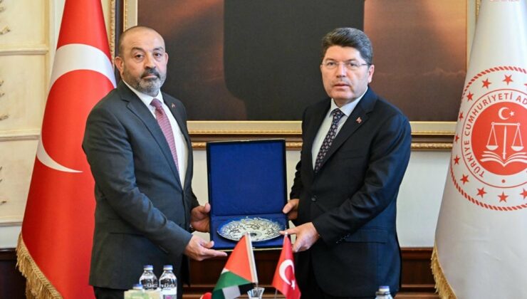 Bakan Yılmaz Tunç, Filistin Başsavcısı Akram Al-Khatib ile görüştü