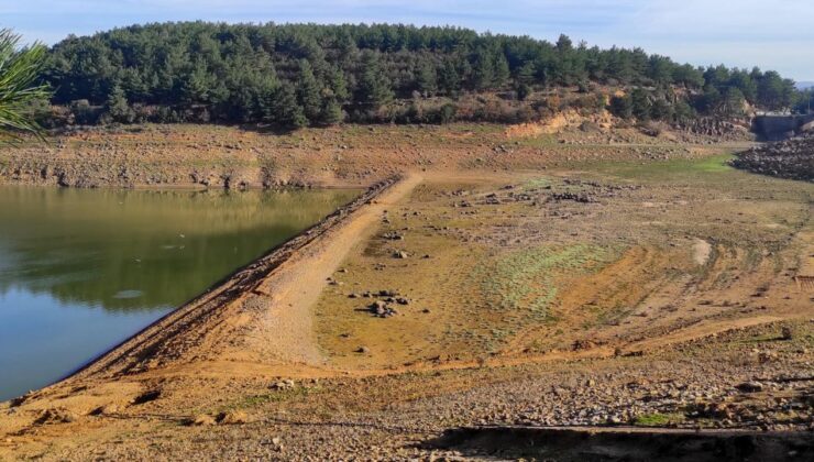 Barajda su seviyesi ölü hacme düştü, ilçeye su alımı durduruldu!