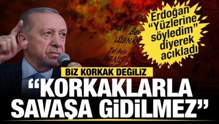 Başkan Erdoğan: Geri adım atarsak Allah’a da Gazze’ye de bunun hesabını veremeyiz