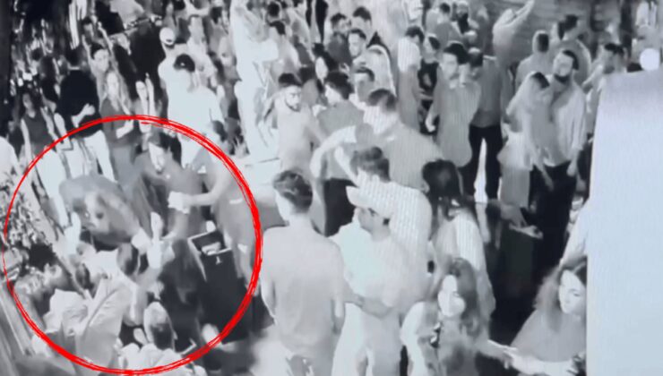 Beyoğlu'nda sarkıntılık kavgası: Cam bardakla boğazını kesti