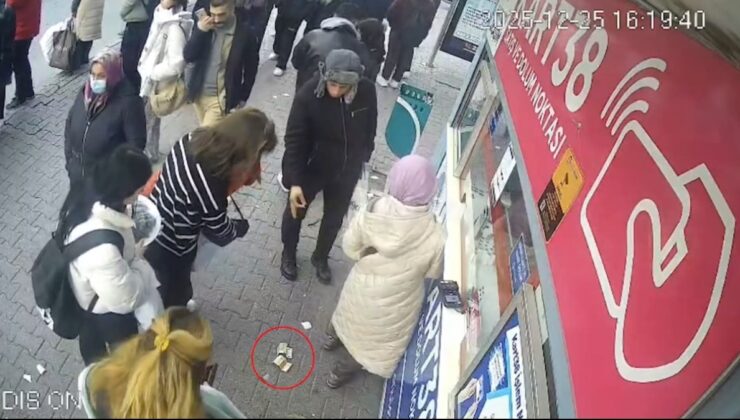 Bilet gişesi önünde düşürülen 250 avro sahibini buldu