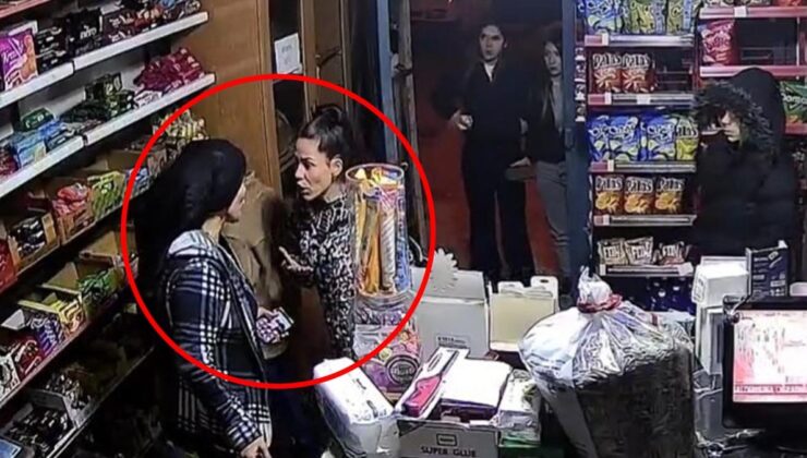 Boşanmak istemeyen gelin market basıp kaynanasını dövdü