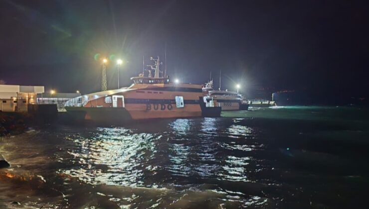 BUDO seferlerine fırtına engeli