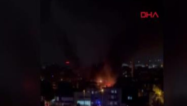 Bursa'da 3 katlı binada çıkan yangın söndürüldü