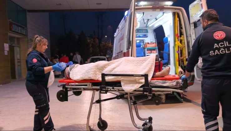 Bursa'da 4 metre yükseklikten düşen yaşlı adam ağır yaralandı