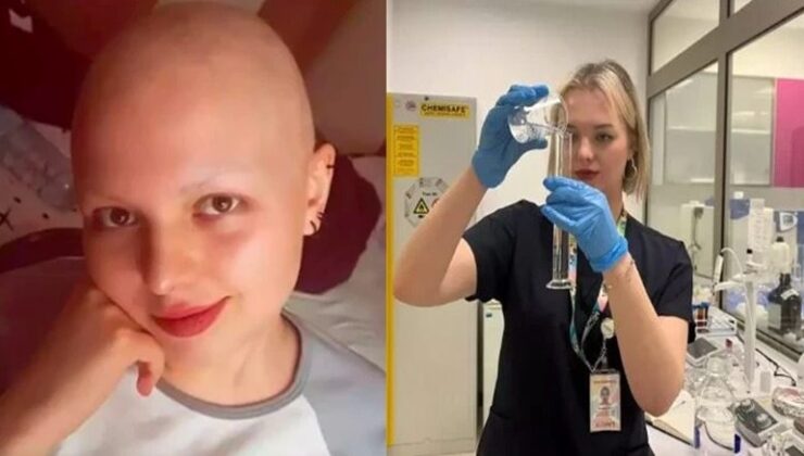 Buse'nin ilham veren öyküsü: Kanseri yendiği hastanede gıda mühendisi oldu