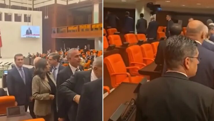 Bütçe görüşmelerinde protesto: Milletvekilleri salonu boşalttı