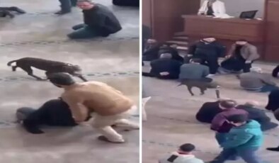 Cami cemaatine korku dolu anlar yaşatan olay için harekete geçildi