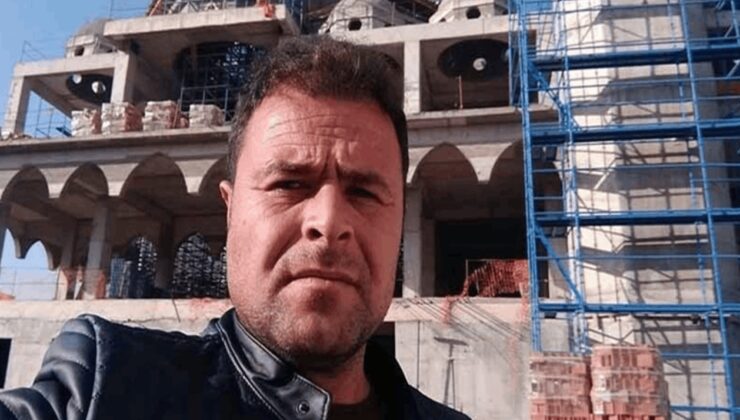 Cami inşaatında iskeleden düşen işçi öldü