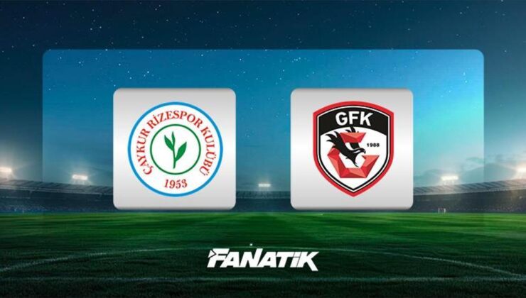Çaykur Rizespor-Gaziantep FK maçı ne zaman, saat kaçta, hangi kanalda canlı yayınlanacak? (Türkiye Kupası)