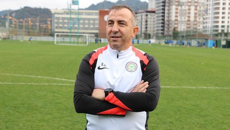 Çaykur Rizespor Teknik Direktörü Recep Uçar: Cumartesi bir milat olacak