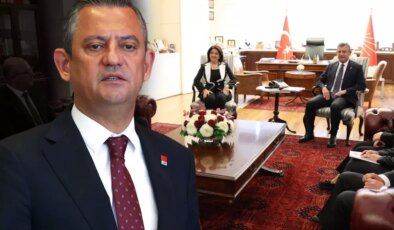 CHP-DEM Parti görüşmesi sonrası Özgür Özel’den Leyla Zana açıklaması