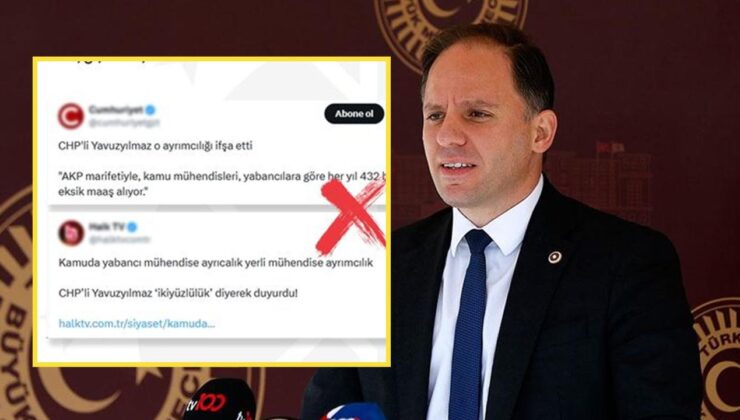 CHP’li Deniz Yavuzyılmaz’dan ‘Yabancı mühendis’ manipülasyonu! DMM açıklama yaptı