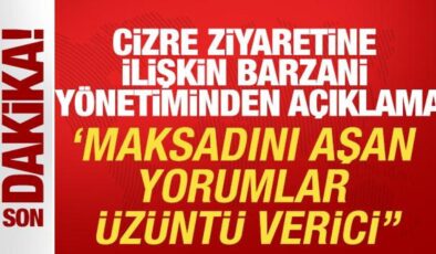 Cizre ziyaretine ilişkin Barzani yönetiminden açıklama: ‘Maksadını aşan yorumlar atıldı’