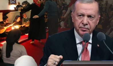 Cumhurbaşkanı Erdoğan, Özel’in "Cemevi, Cümbüş evi" iddiasına ateş püskürdü