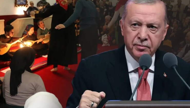 Cumhurbaşkanı Erdoğan, Özel’in "Cemevi, Cümbüş evi" iddiasına ateş püskürdü