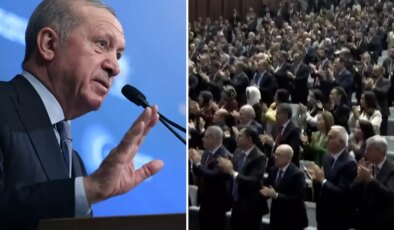 Cumhurbaşkanı Erdoğan’dan salonu ayağa kaldıran sözler