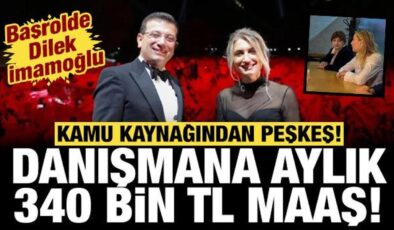 Dilek İmamoğlu’nun danışmanının aylık maaşı ortaya çıktı: Kamu kaynağından peşkeş!