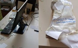 Doktora taşlı tehdit mesajı ortaya çıktı: "Cengiz, bu mahalleyi terk et"