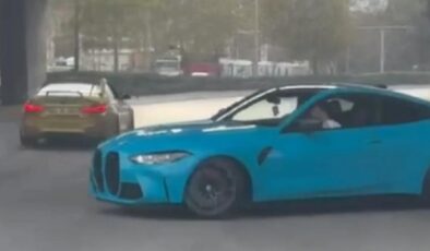 Drift pahalıya patladı, 2 araç trafikten men edildi!