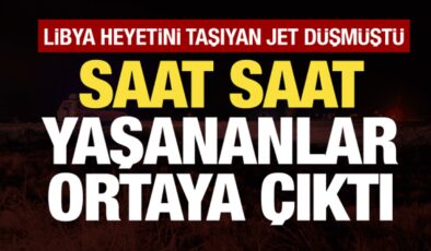 Düşen Libya uçağında saat saat ne oldu? Bakan Uraloğlu’ndan son dakika paylaşımı!
