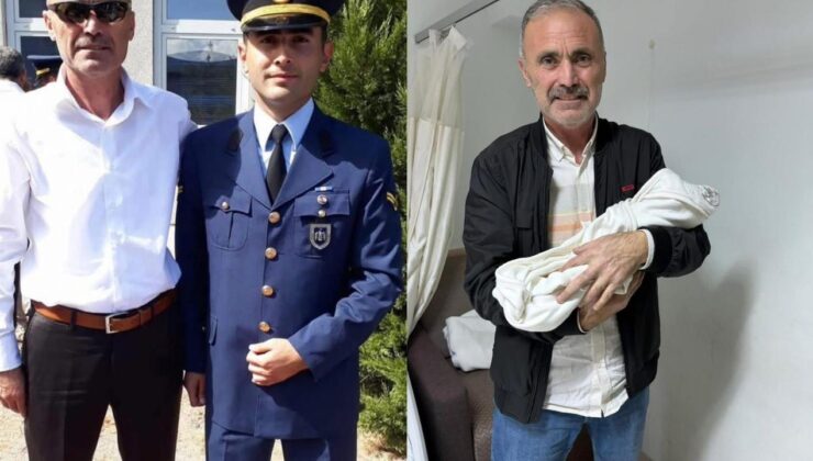 Düşen uçakta şehit olan astsubay Altıok’un bebeği dünyaya geldi