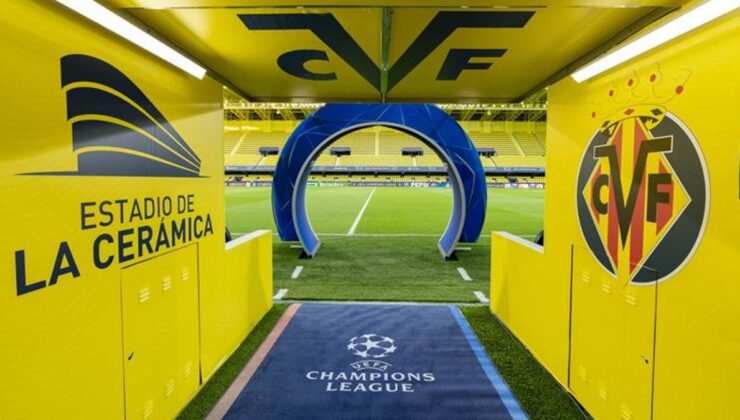 Duyanlar kulaklarına inanamadı, Villarreal’den Şampiyonlar Ligi maçında yanlış marş skandalı…